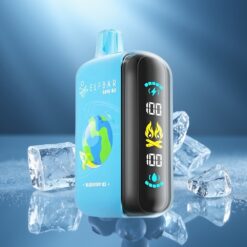 ELF BAR RAYA D3 25000 Пуфове Диспозейбъл Вейп Боровинков Лед, 23мл, 5% никотин