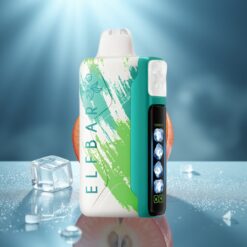 Elf Bar Ice King 40000 Puffs Disposable Vape Кисло Ябълко Лед – 20ml, 5%, 850mAh, LCD