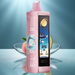 Elf Bar Planet 25000 Пуфове Disposable Vape Двойка Праскова-Лимон, 5%, 800mAh