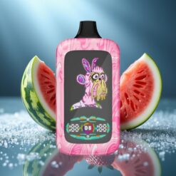 Fumot Digital Monkey Еднократна вейп Ягода Диня 40000 Puffs, Dual Mesh, Type-C