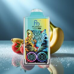 Fumot Leopard 40K Puffs Еднократна вейп Ягода Банан 5% Никотин, 700mAh, Dual Mesh