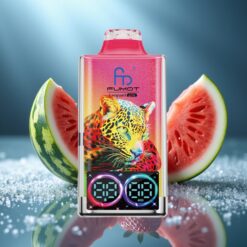 Fumot Leopard 40K Puffs Еднократна вейп Ягода Диня, 700mAh, Dual Mesh, Type-C
