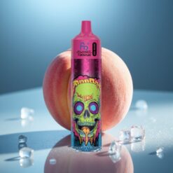 Fumot RandM Tornado 30000 - 30 000 затяжки, 30mL, 5% никотин, праскова лед