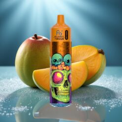 Fumot RandM Tornado 30000 - 30 000 пуфове, 30mL, 5% никотин, Тройна манго