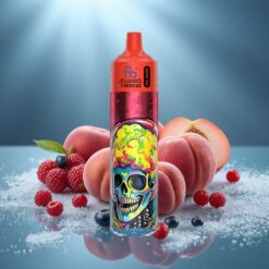 Fumot RandM Tornado 30000 - 30 000 затяжки, 30mL, 5% никотин, праскова и berries