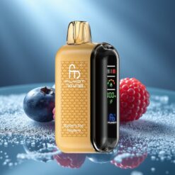 Fumot Tornado 20000 Puffs Диспозейбъл Вейп Синьо Боровинково-Кисела Малина, 20ml, 850mAh, 2% Никотин