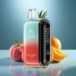 Fumot Tornado 20000 Puffs Едноразов Вейп Праскова Ананас Портокал - 20ml, 850mAh, 2% Никотин