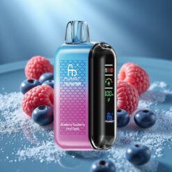 Fumot Tornado 20000 Puffs - 20ml, Dual Mesh Coil, 850mAh, Боровинково Малинов бонбон