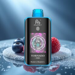 Fumot Tornado 25000 Puffs Дисозабл Вейп Боровинка Малина, 20ml, 700mAh, Type-C