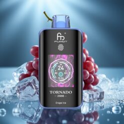 Fumot Tornado 25000 Puffs Еднократни Вейп Гледка Лед, HD екран, 700mAh, 20ml