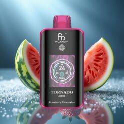 Fumot Tornado 25000 Puffs Диспосабли Vape Ягода Диня с HD екран, 20ml, Type-C