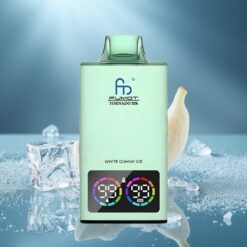 Fumot Tornado 35K Диспозейбъл Вейп - 15ml, 700 MAH, USB-C, Бял Гуми Лед