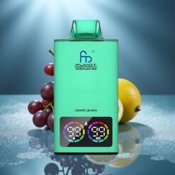 Fumot Tornado 35K Диспозейбъл Вейп Грозде Лимон - Dual Mesh, 15ml, 35000 Пуфове