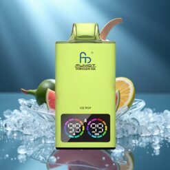 Fumot Tornado 35K Еднократна вейп Ice Pop – Dual Mesh Coil, 15ml E-juice, 35000 Puffs