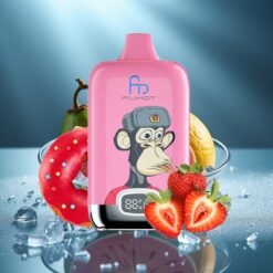 Fumot Tornado Digital Box 12000 Puffs - 20ml, 550mAh, 5% никотин, Lush Ice