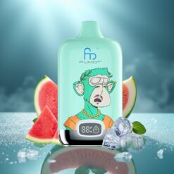 Fumot Tornado Digital Box 12000 Puffs - 20ml, 550mAh, Cool Mint (Хладен Мента)