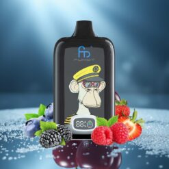 Fumot Tornado Digital Box 12000 Puffs Диспоузабъл Вейп Череша 20ml, 550mAh, Type-C