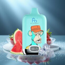 Fumot Tornado Digital Box 12000 Puffs - Ягодов поничка, 20ml, 550mAh, Type-C