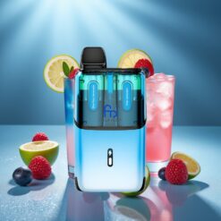 Fumot Ultra T32000 Диспосабул Вейп Син Малина Лимонада - Розова Лимонада, 32000 пуфове, 24ml, Type-C