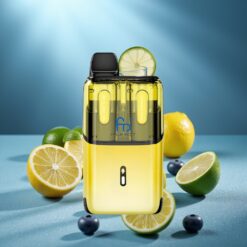 Fumot Ultra T32000 Еднократна вейп Газиран лимон & лайм - лимон & боровинка, 32000 пуфове, 800mAh, Type-C