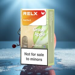 RELX Pod Pro 2 0% Градинска Ябълка, 600 пуфта, 3 режима, 1.9мл
