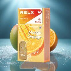 RELX Pod Pro 2 без никотин - Манго Орандж, 1.9мл, 600 пуфове, 3 режима