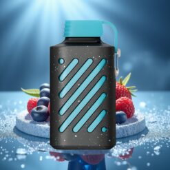 VOZOL GEAR 10000 Едноразово Вейп - Синьо Малина Лед, 10000 Въздуха, 30 Вкуса, 20ml