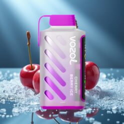 VOZOL Gear Power 20000 Puffs - Черешово-Беров Лед, 20mL, 5%, Dual Mesh Coil