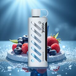 VOZOL Gear Shisha 25000 Пуфове - Синьо Малинов Лед, 1000mAh, Dual Mesh