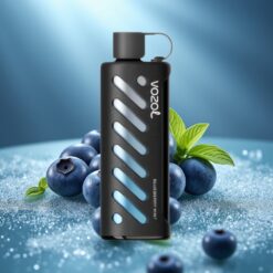 VOZOL Gear Shisha 25000 Puffs - 30 вкуса, Dual Mesh, 1000mAh, Синьо мента