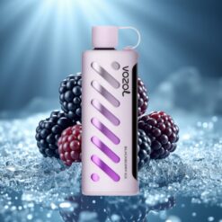 VOZOL Gear Shisha 25000 Puffs - 30 вкуса, Dual Mesh, 1000mAh, Черен боровинков лед