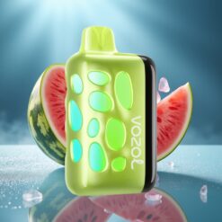 VOZOL RAVE 40000 Еднократна вейп Диня Дъвка – 1000mAh, 20/50mg/ml, Възобновяване за 20 мин