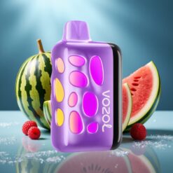 VOZOL RAVE 40000 Еднократна вейп Диня Ра즈 Ранчер – 1000mAh, 20/50mg/ml, Eclipse Vaping