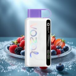 VOZOL STAR 9000/12000 Диспозейбъл Вейп Смесени Ягоди, 650mAh, 9000/12000 Пуфове, S.i.L.C TECH
