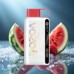 VOZOL STAR 9000/12000 Еднократна вейп Малина Диня, 650mAh, 9000/1200 Пуфове, S.i.L.C TECH