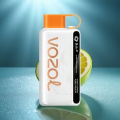 VOZOL STAR 9000/12000 Еднократна вейп Лимон-лайм, 650mAh, 9000/1200 пуфа, S.i.L.C TECH