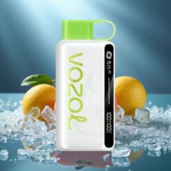 VOZOL STAR 9000/12000 Еднократна вейп Кисло Ябълков Лед – S.i.L.C TECH, 650mAh, 9000/1200 Пуфове
