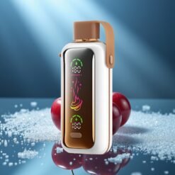 VOZOL Star 20000 Пуфове 2.2" HD екран, двойна мрежа, 650mAh, вишна кола