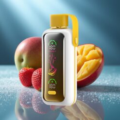 VOZOL Star 20000 Puffs Дисposable Вейп Ягода Манго, 2.2" HD екран, Dual Mesh, 650mAh
