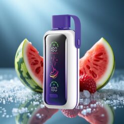 VOZOL Star 20000 Puffs Дисposable Вейп Малина Диня, 650mAh, 2.2" HD екран