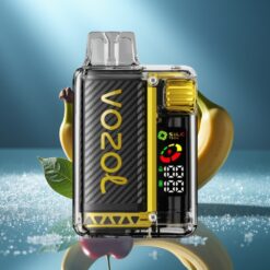 VOZOL Vista 20000 Puffs Възобновяема батерия 650mAh 2% никотин Драконов плод Банан Череша