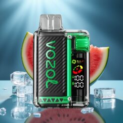 VOZOL Vista 20000 Puffs Възобновяема батерия 650mAh, 2% никотин, диня лед